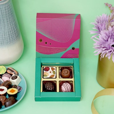 Rakhi Chocolate Box with Melodic Chocolate Notes