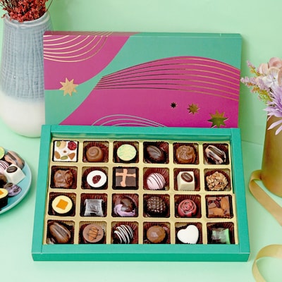 Sibling Rakhi Chocolate Box with Rich Flavour Moments