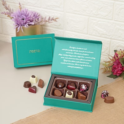 Rakhi Chocolate Box with Flavourful Ties of Love