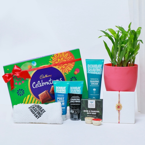 Buy Grooming Kit with Plant and Chocolate