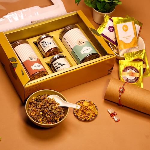 Buy Rakhi Millets and Munchies Hamper