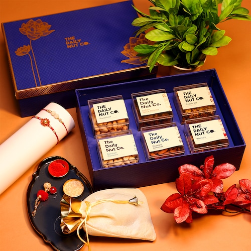 Buy Raksha Bandhan Snack Saga Hamper