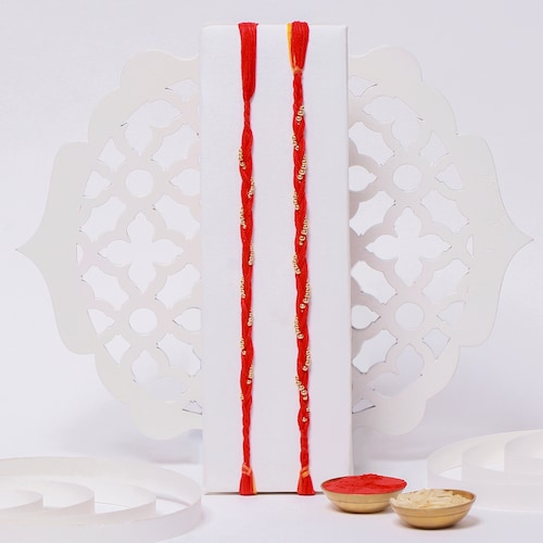 Buy Set of 2 Mauli Rakhis