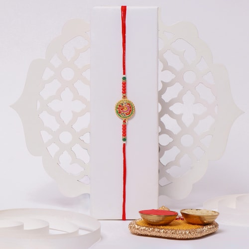 Buy Divine Grace Ganesha Rakhi