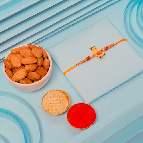 Buy Chhota Bheem Rakhi with Almonds