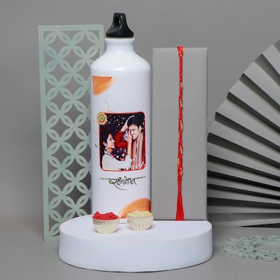 Mauli Rakhi with Sipper bottle