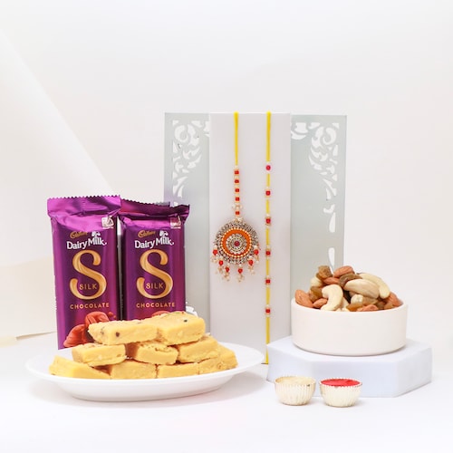 Buy Sacred Bond Rakhi Hamper