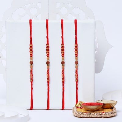 Trinity Blessings Set of 4 Rakhis