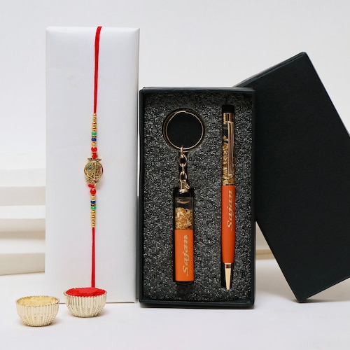 Buy Personalized Rakhi Gift Set for Brother