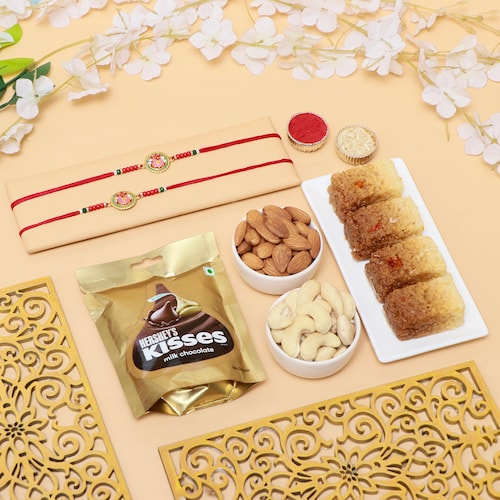 Buy Rakhi Sweets and Blessings