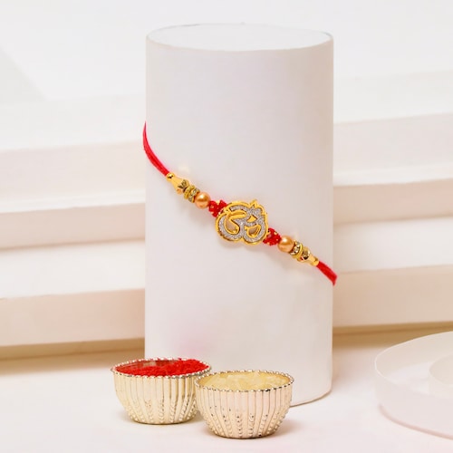 Buy Sparkle Om Rakhi