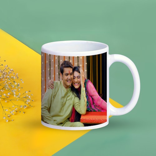 Buy My Brother My Smile Personalized Rakhi Mug