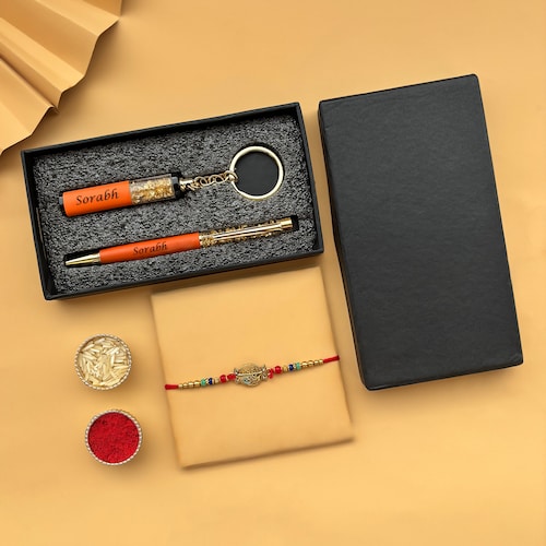 Buy Personalized Rakhi Gift Set for Brother