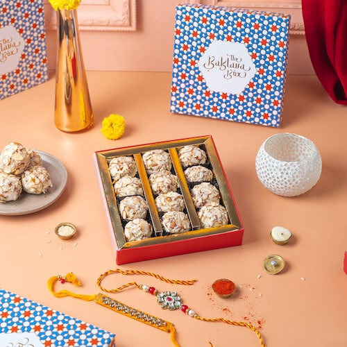 Buy Almond Truffles with Rakhi