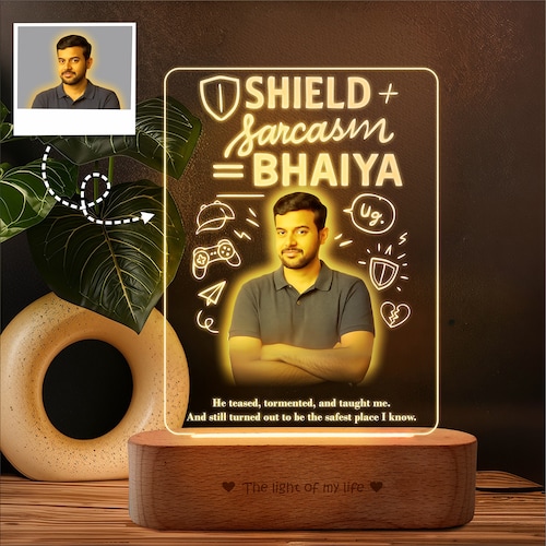Buy Personalized Iconic Frame for Bhayia