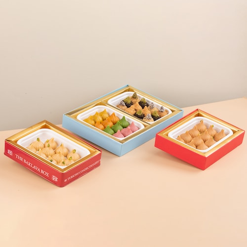 Buy Modak Hamper Box 9 Varieties 1 kg