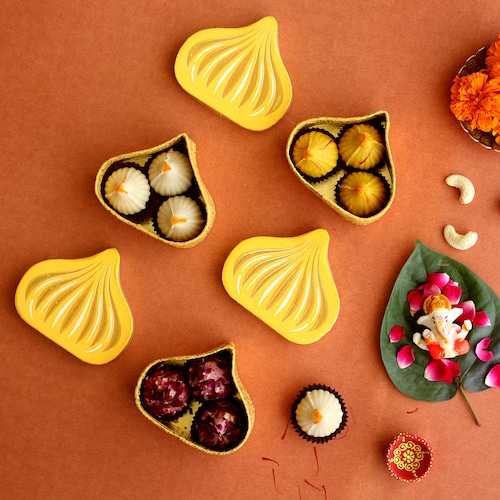 Buy All In One Handmade Paper Modak Box