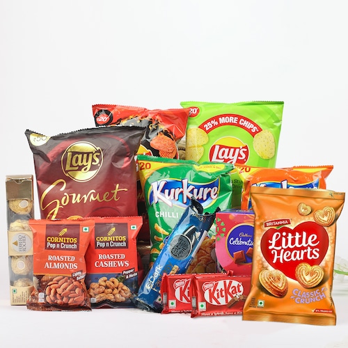 Buy Delightful Crunchy Treats Hamper