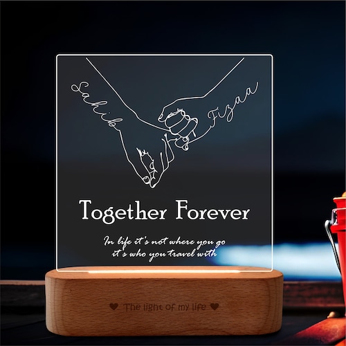 Buy Loyal Love Personalized Led Lamp