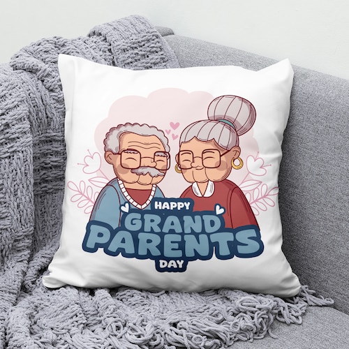 Buy Happy Grandparents Day Cushion