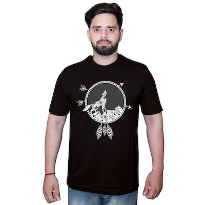 Floral Wolf Tshirt
