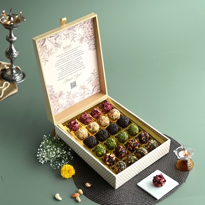 Golden Orchid Gourmet Sweet Luxury Gift Box