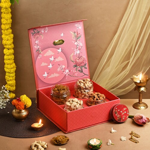 Buy Cherry Blossom Premium Dryfruit Gift Box