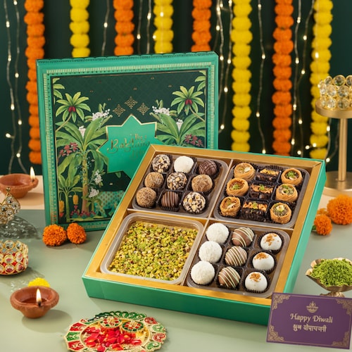 Buy Emerald Assorted Indian Sweets Hamper
