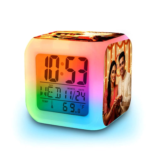Buy Personalized Led Clock for Diwali