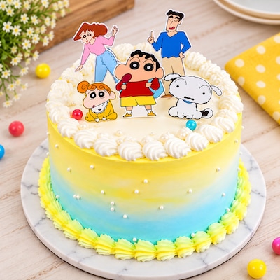 Shinchan Theme Cake