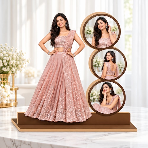 Buy Pretty Personalised Photo Frame For Her