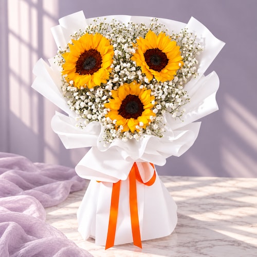 Buy Sunshine Sunflower Bouquet