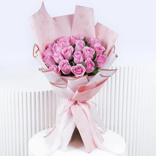 Buy Pink Beauty 21 Roses