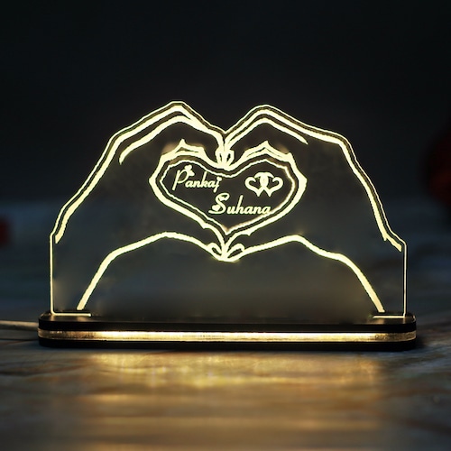 Buy Heartsign Couple Led Lamp