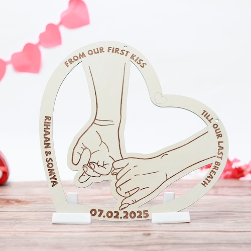 Buy Valentine Promise Hands Frame