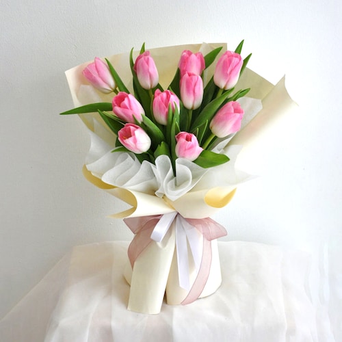 Buy 10 Pink Tulips