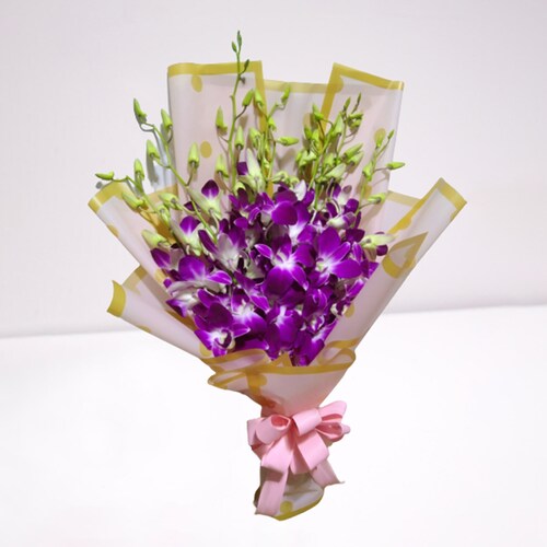 Buy Exotic Orchid Purple Bouquet