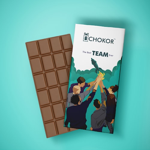 Buy Chokor Best Team Chocolate Bar