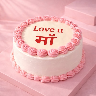 Sweet Love U Maa Cake