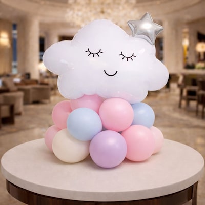 Little Cloud Pastel Balloon Decor for Kids