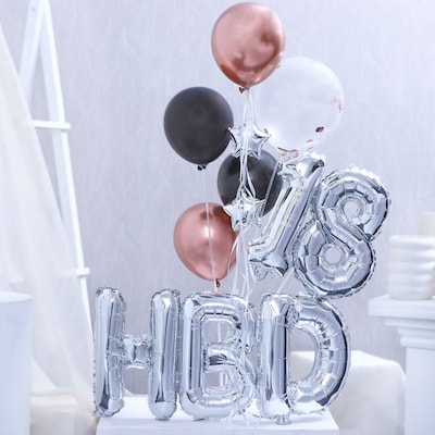 Surprise Birthday Party Balloons Bouquet