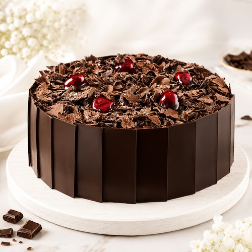 Buy Heavy Chocolate Blackforest  Cake