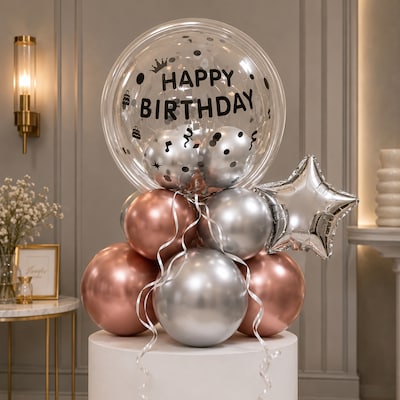 Surprise Birthday Balloon Bunch Collection