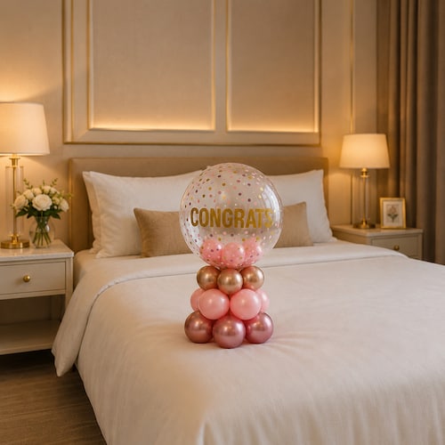 Buy Congratulations Surprise Balloon Bouquet Gift