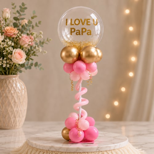 Buy I Love You Papa Fathers Day Balloon Column