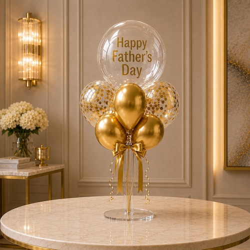 Buy Fathers Day Metallic Balloon Bouquet