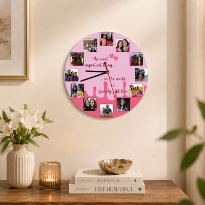 Create Happy Moments Clock
