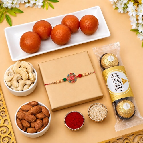 Buy Divine Bond Rakhi Hamper