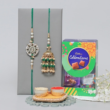 Sweet Celebrations Rakhi for Bhaiya Bhabhi