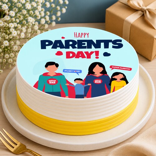 Buy Parents Day Family Theme Cake